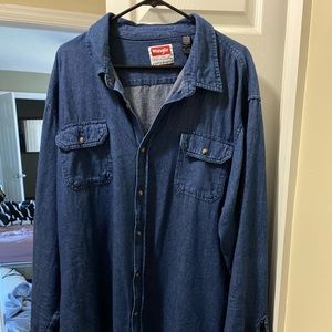 Men’s Wranglers Denim Shirt